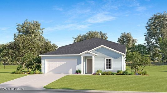 New construction Single-Family house 175 Miromar Lake, Saint Augustine, FL 32084 Sierra II w/ Bonus- photo 0