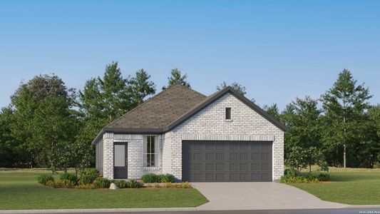 New construction Single-Family house 14825 Granite Gdn, Elmendorf, TX 78112 plan Aruba - image