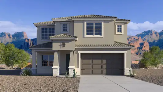 New construction Single-Family house 27415 N 69Th Ln, Peoria, AZ 85383 plan Phoenician II - image
