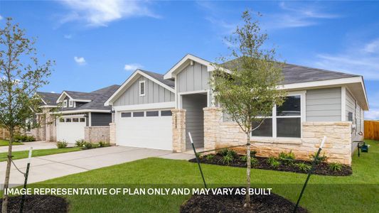 New construction Single-Family house 18205 Blazing Ranch Ln, Manor, TX 78653 plan The Kingston - image