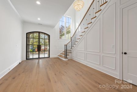 Entry Foyer Iron Doors