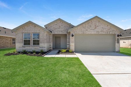 New construction Single-Family house 1008 River Coral Lane, Alvin, TX 77511 The Denton- photo 0