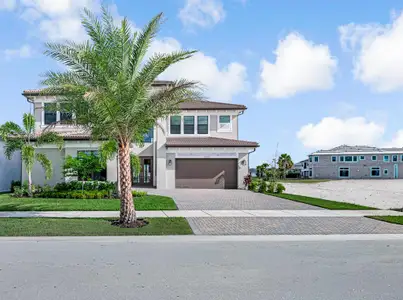 New construction Single-Family house 10028 Cloud Vw, Palm Beach Gardens, FL 33412 plan Olympus - image