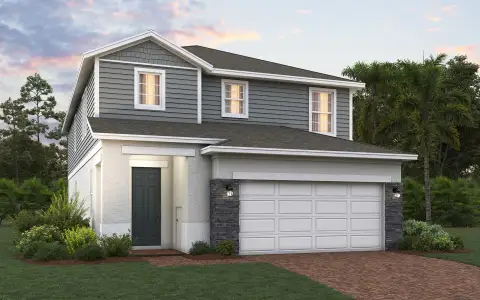 New construction Single-Family house 6888 Spanish Imperial St, Howey-in-the-Hills, FL 34737 plan Gilchrist - image 2