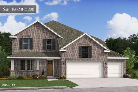 New construction Single-Family house 303 Cobb Ct, Sealy, TX 77474 El Paso- photo 0