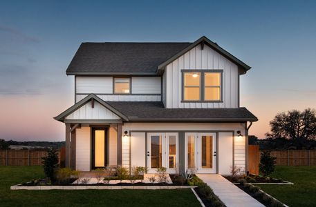 New construction Single-Family house 17621 Carmel Rancho Ave, Pflugerville, TX 78660 plan Canyon - image