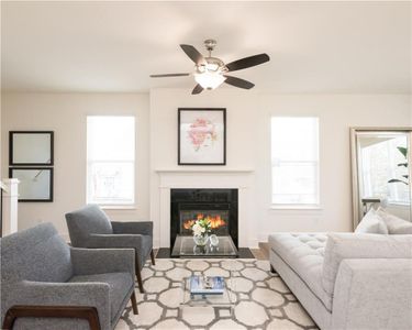 New construction Townhouse house 267 Barracks Wy, Unit 878, Hoschton, GA 30548 plan Holly - image 13