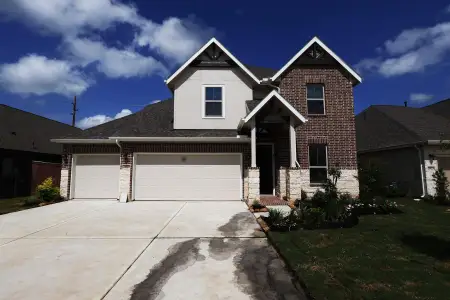 New construction Single-Family house 21919 Pecan Buff Dr, Waller, TX 77484 plan Elmore - image