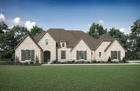 New construction Single-Family house 3000 Creek Meadow Ln, Northlake, TX 76226 plan Elmsley IV - image