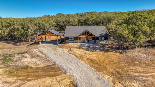 New construction Single-Family house 129 Sedona Creek Court, Poolville, TX 76487 - photo 0