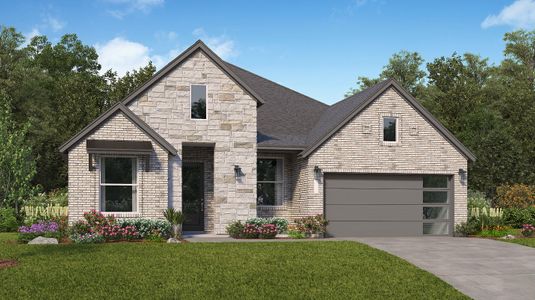 New construction Single-Family house 27123 Wrangler Way Dr, Montgomery, TX 77316 plan Cantaron II - image