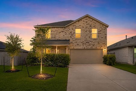 New construction Single-Family house 21154 Vercelli St, New Caney, TX 77357 plan Littleton - image