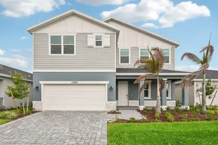 New construction Single-Family house 11253 Nw Blockbird Dr, Port St. Lucie, FL 34987 plan San Marino - image