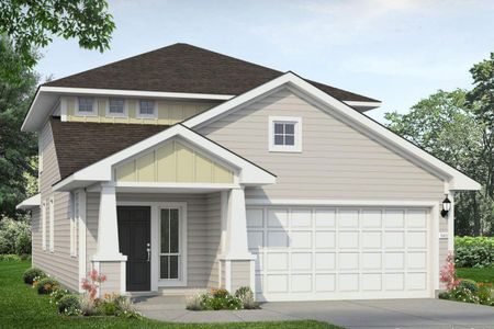 New construction Single-Family house 1103 Windrow Run, Hutto, TX 78634 plan Heritage Mill 2107 - image