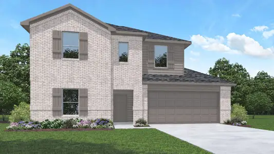 New construction Single-Family house 10539 Aren Rd, Conroe, TX 77303 plan Naples - image