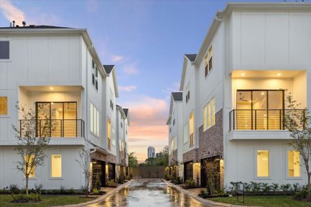New construction Townhouse house 3093 Hicks St, Houston, TX 77007 - image