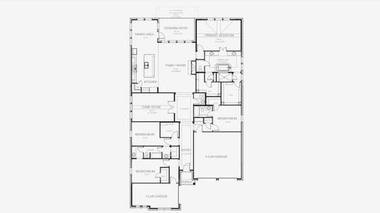 New construction Single-Family house 3836 Grapeseed Dr, Frisco, TX 75033 plan 517A - image 2