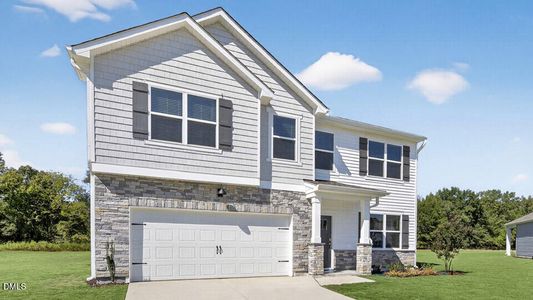 New construction Single-Family house 46 Esther Ct, Lillington, NC 27546 plan Hanover - image