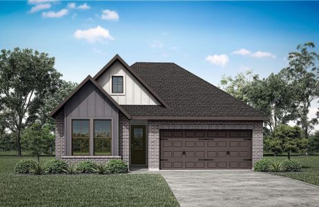New construction Single-Family house 18815 Wild Raspberry Dr, Hockley, TX 77447 plan Clay - image