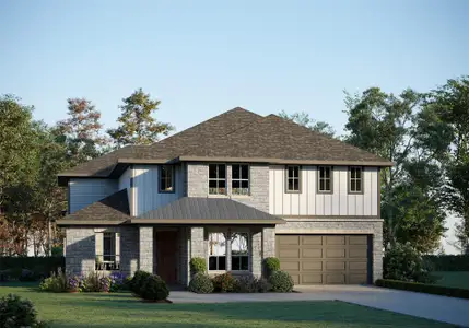 New construction Single-Family house 349 Olinda Wy, Liberty Hill, TX 78642 - image