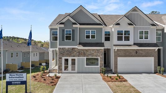 New construction Single-Family house 100 Aspen Ct, Dahlonega, GA 30533 plan SUDBURY 24' TOWNHOME - image