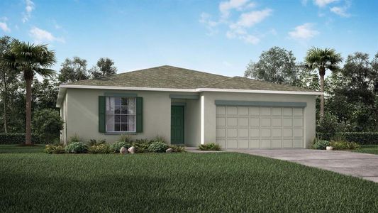 New construction Single-Family house General Mac Arthur Avenue, Daytona Beach, FL 32114 The Oak- photo 0