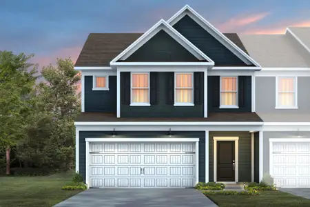 New construction Townhouse house 7621 S Nc 55 Hwy, Fuquay Varina, NC 27526 plan Raritan - image