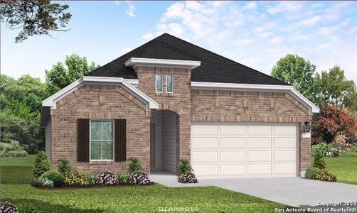 New construction Single-Family house 3213 Wild Iris, New Braunfels, TX 78130 Parker (1975-CV-35)- photo 0