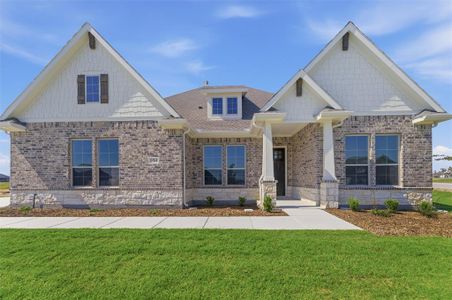 New construction Single-Family house 104 Snowy Owl Trl, New Fairview, TX 76078 plan Verbena V2 SE - image