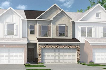 New construction Townhouse house 2420 Ravencliff Dr, Unit 143, Austell, GA 30168 - image