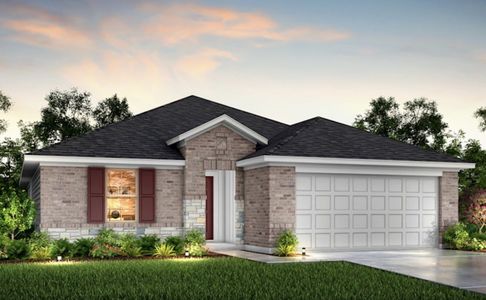 New construction Single-Family house 12707 Zoysia Ct, Crosby, TX 77532 Brook- photo 0