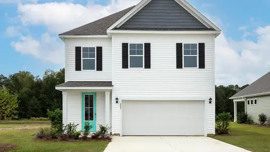 New construction Single-Family house 233 Surfside Landing Blvd, Hubert, NC 28539 plan Woodstock - image