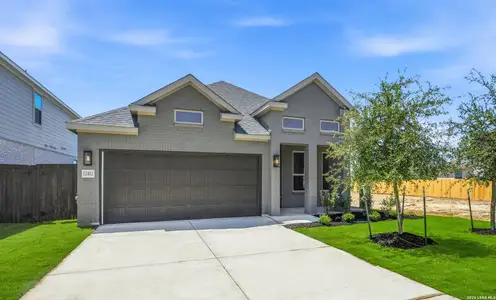 New construction Single-Family house 12412 Dime Box, San Antonio, TX 78253 plan Gunnison - image