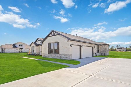 New construction Single-Family house 9518 Tree House Ct, Needville, TX 77461 Carter- photo 1 1