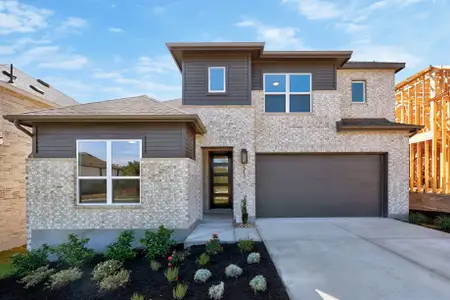 New construction Single-Family house 1317 Cypress Paul St, Georgetown, TX 78628 plan Bernini - image