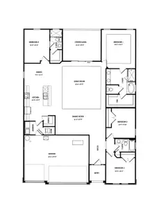 New construction Single-Family house 17331 Nw 172Nd Ave, Alachua, FL 32615 plan Destin - image
