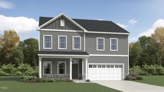 New construction Single-Family house 1203 Cosmic Dr, Durham, NC 27703 Tryon III- photo 0