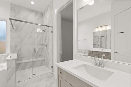 New construction Single-Family house 26223 Aurora Sky Rd, Hockley, TX 77447 Medina- photo 16 16