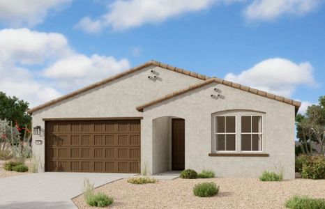 New construction Single-Family house 2430 E Spur Dr, San Tan Valley, AZ 85140 Larkspur Homeplan- photo 0