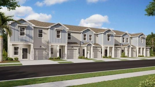 New construction Townhouse house 5961 Zen Wy, Clermont, FL 34714 Minori- photo 0