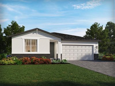 New construction Single-Family house 650 Florida Fern Ave, Howey-in-the-Hills, FL 34737 plan Hillsborough - image