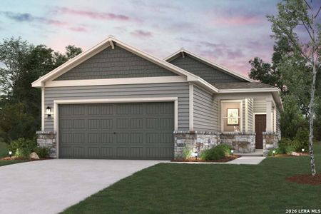 New construction Single-Family house 4846 Sahara Vlys, San Antonio, TX 78222 plan Isabella - 1585 - image