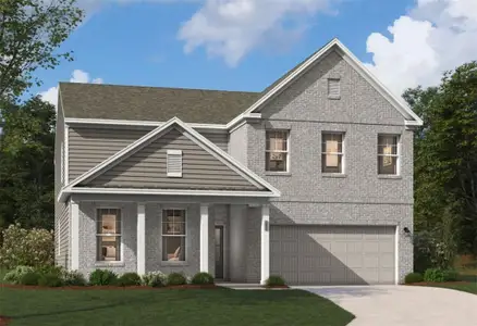 New construction Single-Family house 2027 Jordan Knoll Ln, Lawrenceville, GA 30043 plan The Mathis - image