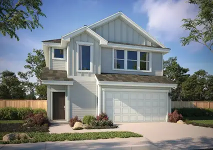 New construction Single-Family house 9808 Dawn Pearl Dr, Austin, TX 78748 Melody- photo 0