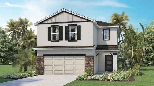 New construction Single-Family house 17007 Barnwood Pl, Lakewood Ranch, FL 34211 Elston- photo 0