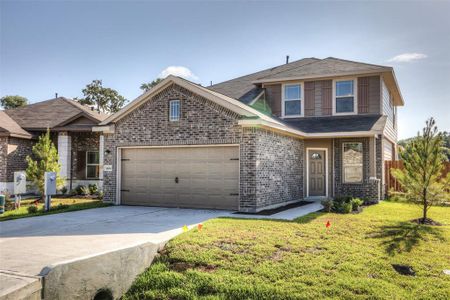 New construction Single-Family house 26166 Cooperstown Way, Splendora, TX 77327 Roosevelt- photo 0