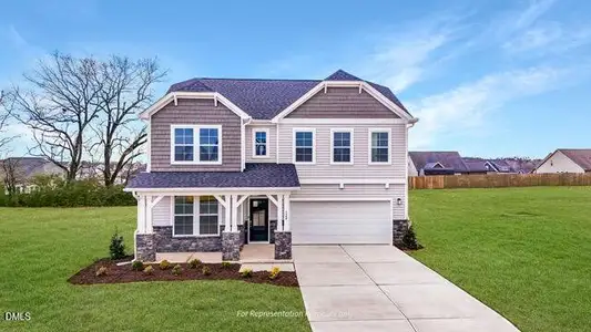 New construction Single-Family house 1637 Meadowfern Pl, Willow Spring, NC 27592 - image