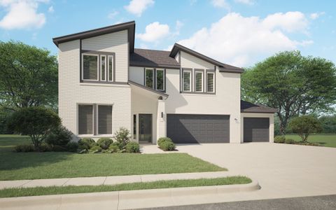 New construction Single-Family house 188 Bright Alcove Ct, Lavon, TX 75166 Claret | Elevon 60's- photo 0