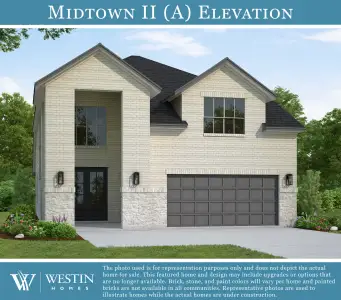 New construction Single-Family house 221 Yellow Rosewood Ln, New Caney, TX 77357 plan The Midtown II - image