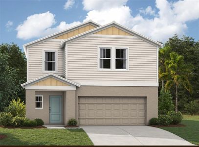 New construction Single-Family house 6024 Prairie Run, Haines City, FL 33844 plan Turquesa - image